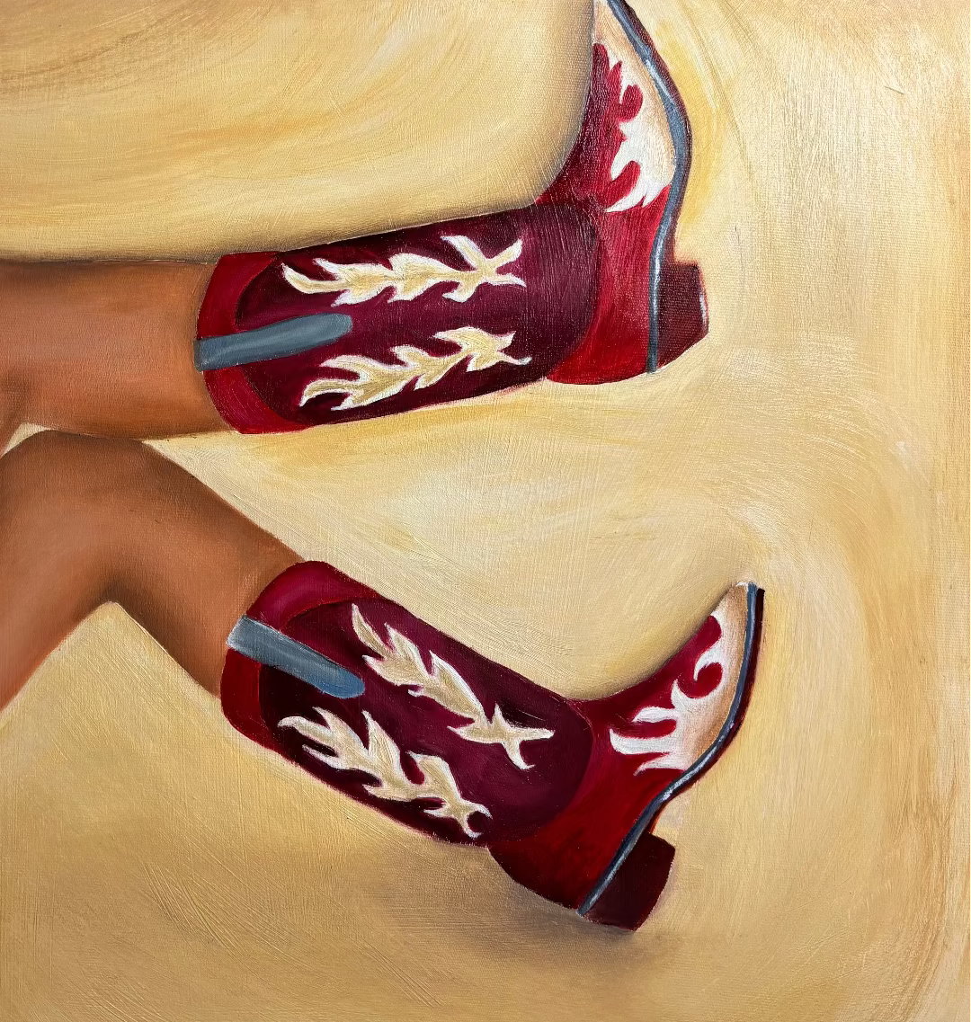 Cowgirl Art Print