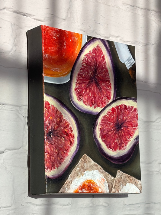 8x10 Figs Original Oil Painting