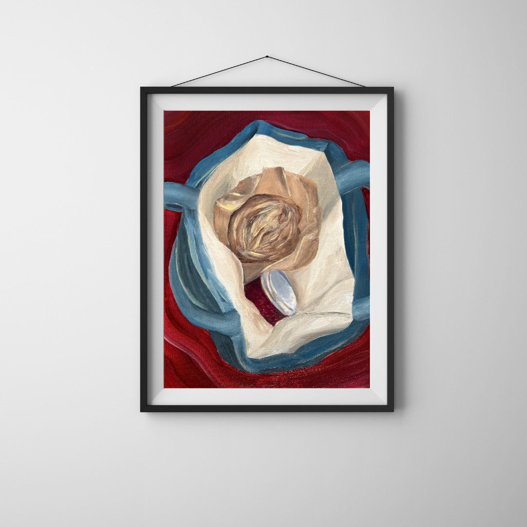 Farmers Market Haul Fine Art Print