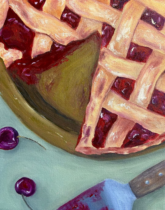 Cherry Pie Art Print