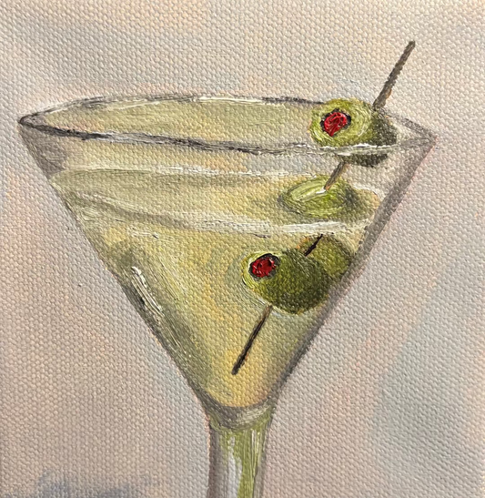 Dirty Martini Art Print