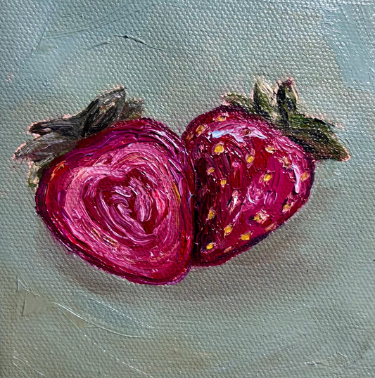Strawberries Art Print